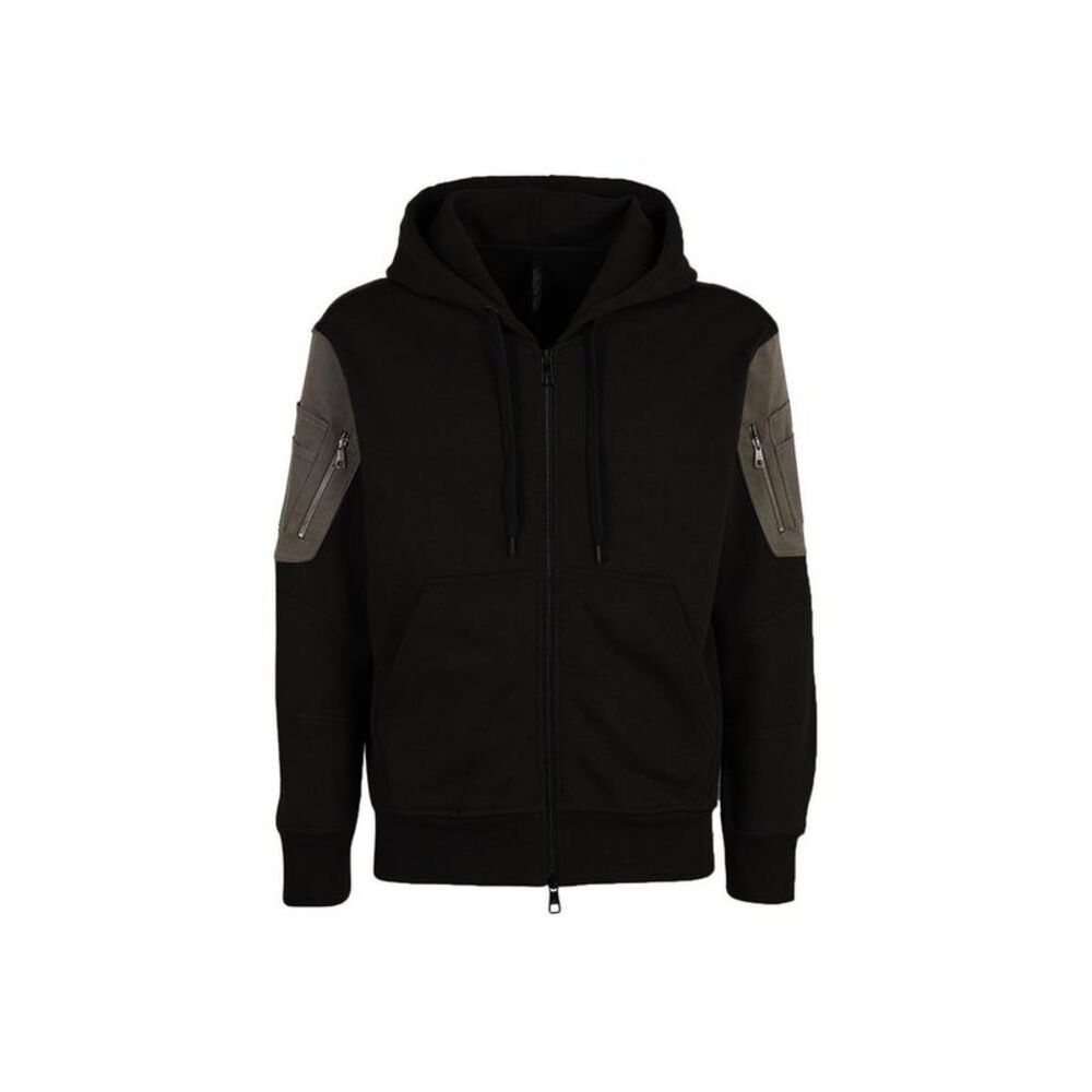 Neil Barrett Black Cotton Men's Sweatshirt